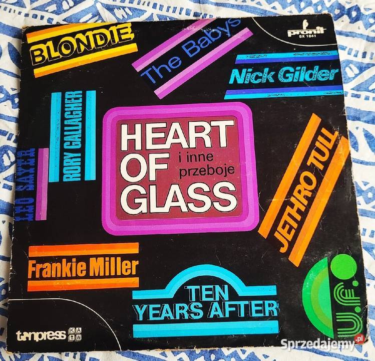 Heart of glass Blondie Jethro TullFrankie Miller Chełmno