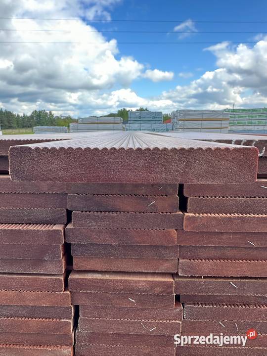 DESKA TARASOWA EGZOTYCZNA MASSARANDUBA 21X145MM Prusice sprzedam