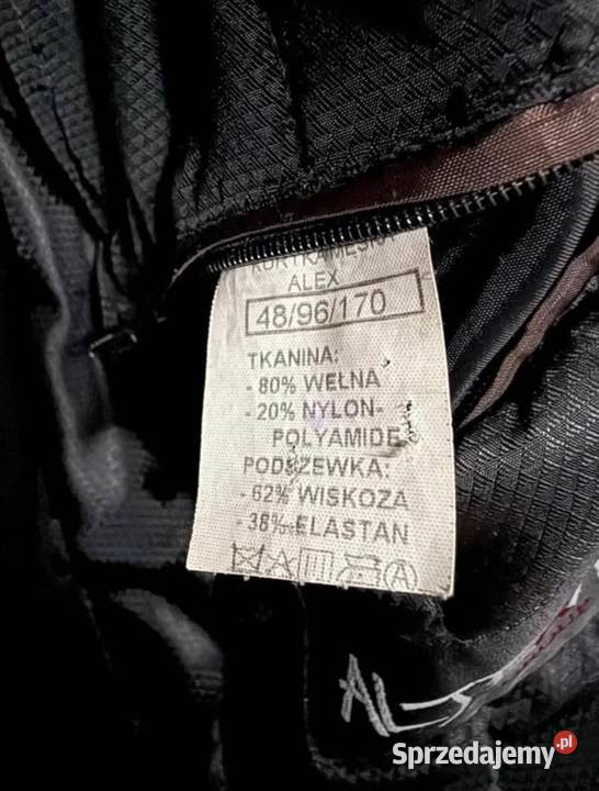 Płaszcz męski Aljeka Group Alex Ostrołęka sprzedam