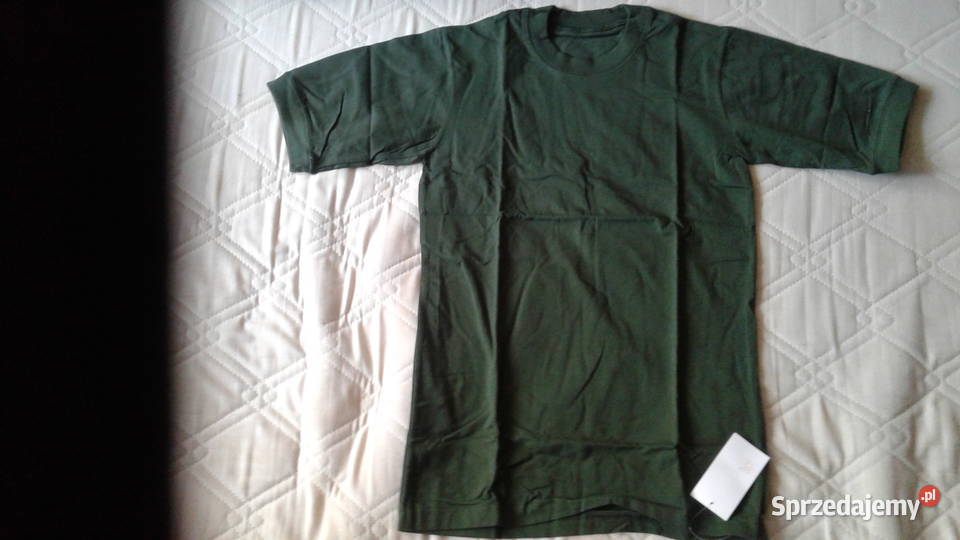 Koszulki z krótkim rękawem tshirt w kol khaki Warszawa sprzedam