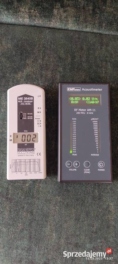 Pomiar EMF Acoustimeter AM11 ME3840B
