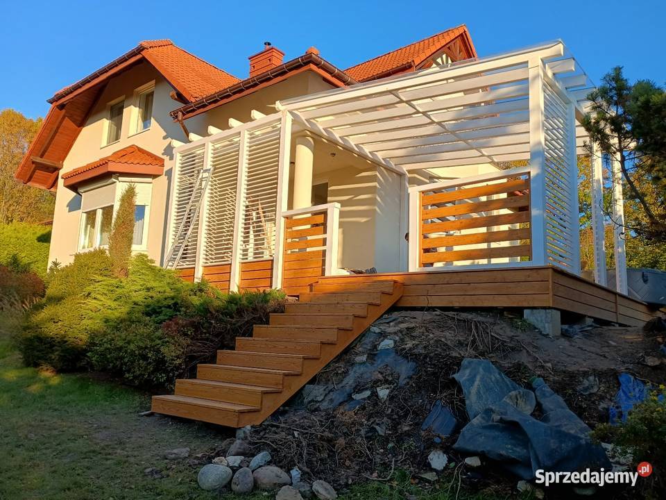 Budowa tarasów drewnianych zadaszeń architektury Stalowa Wola