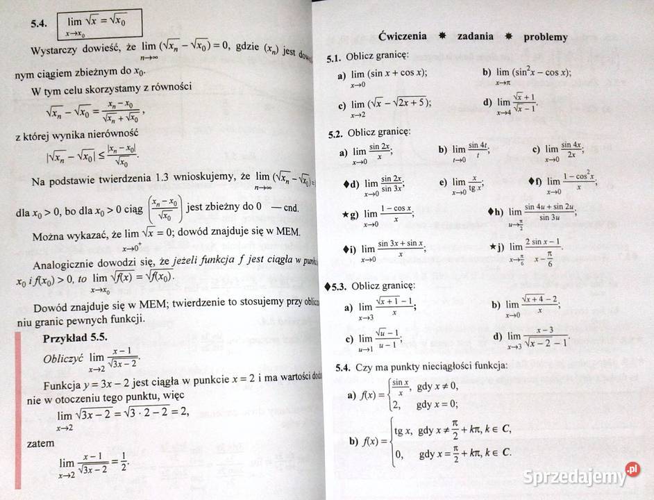 Matematyka klasy 4 szkoły średniej Stanisław Chełm