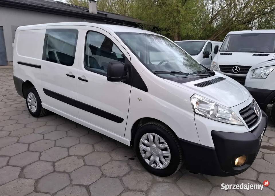 Fiat Scudo 2009 LONG DUBEL KABINA 5OSÓB KLIMA Radom