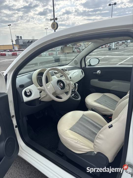 Fiat 500 2011 12 benz automat Kraków