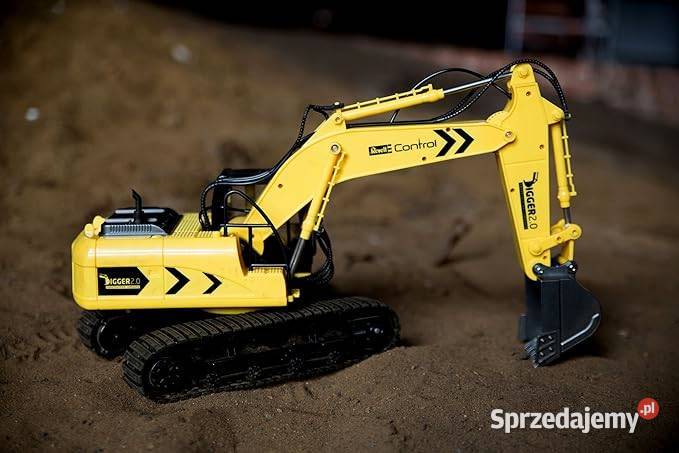 Koparka Zdalnie Sterowana Revell Digger 20 Żółta podkarpackie Brzozów