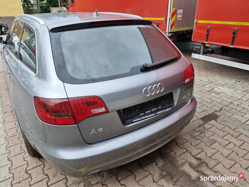 Audi A6 C6 30 TDI Quattro sline sline skóra LY7G Mrągowo sprzedam