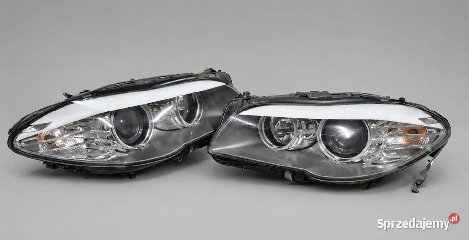 BMW F10 F11 Lampy Przednie H7 Halogen Komplet LP Lampy przednie Wieluń