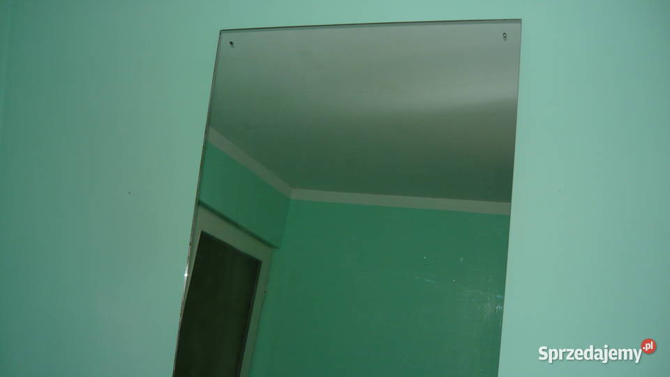 Lustro jduże wiszące bezramowe naścienne 140x70 inny kolor Sokółka