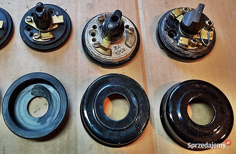 Wyłączni przełącznik ceramiczny przedwojenny Ostrów Wielkopolski sprzedam