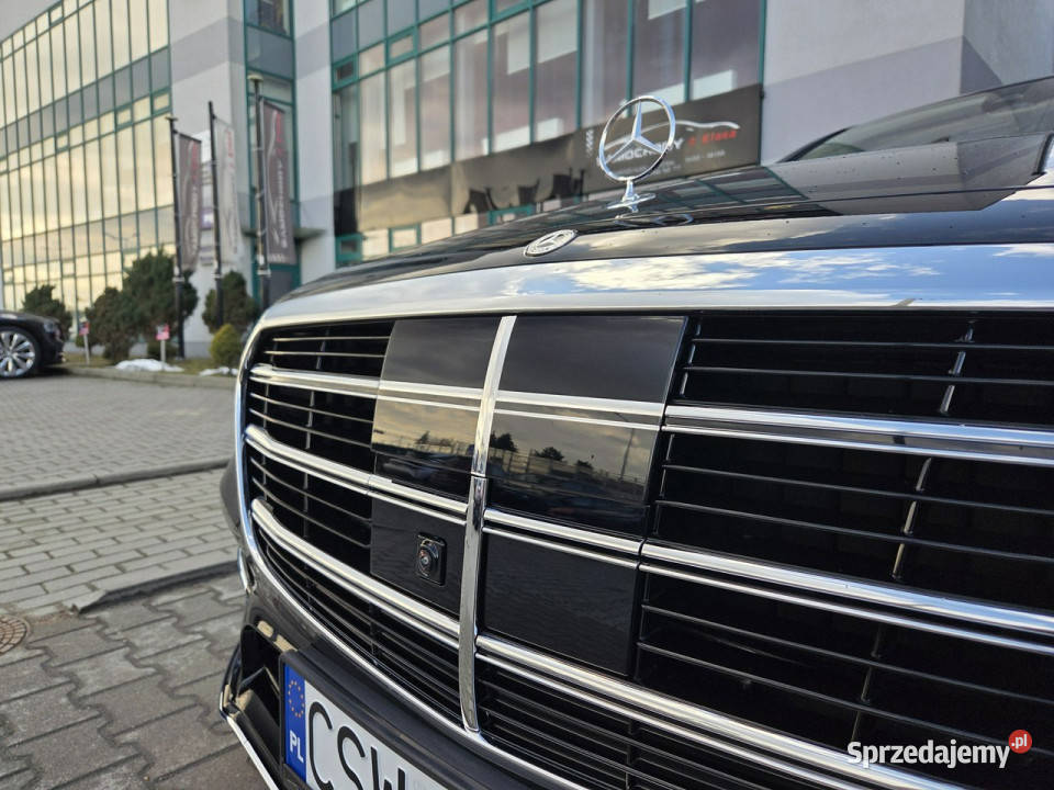 Mercedes S 450 d 4Matic Long Skrętna oś Webasto klimatyzacja Węgrzce