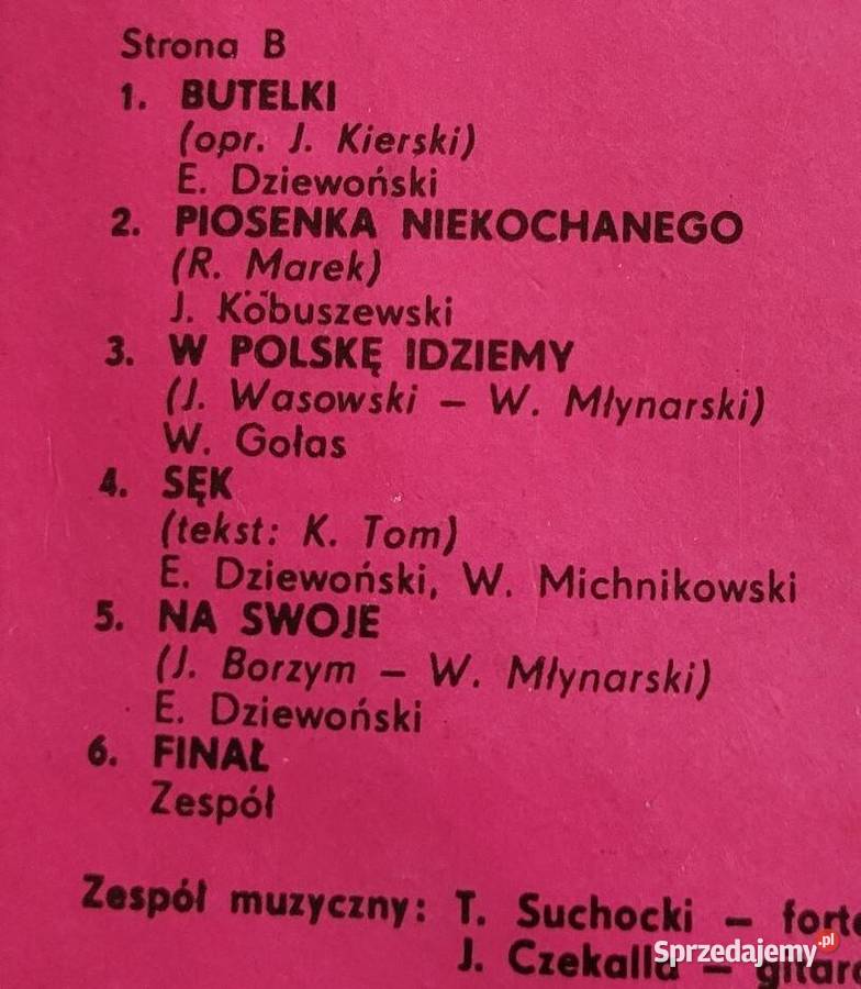 Kabaret Dudek Upupa Epops dwu płytowy album z płyta winylowa Chełmno sprzedam