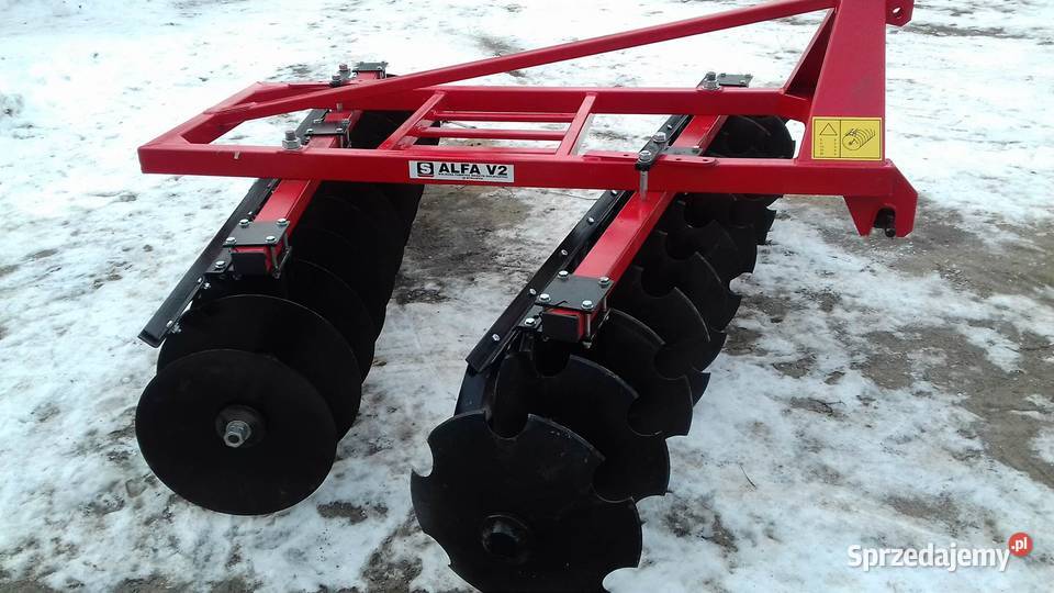 v x talerzówka brona talerzowa nowe DOWÓZ cała