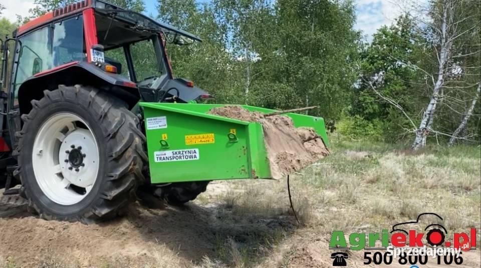 Skrzynia Transportowa Załadunkowa do ciągnika Katowice