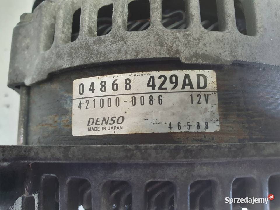 Chrysler Voyager IV 28 CRD ALTERNATOR 4210000086 Janów sprzedam