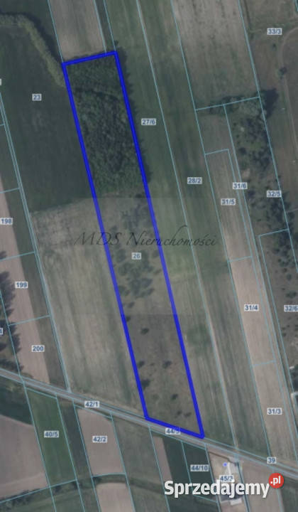 działka WZ i projektem dom seniora 4 m2 PUM