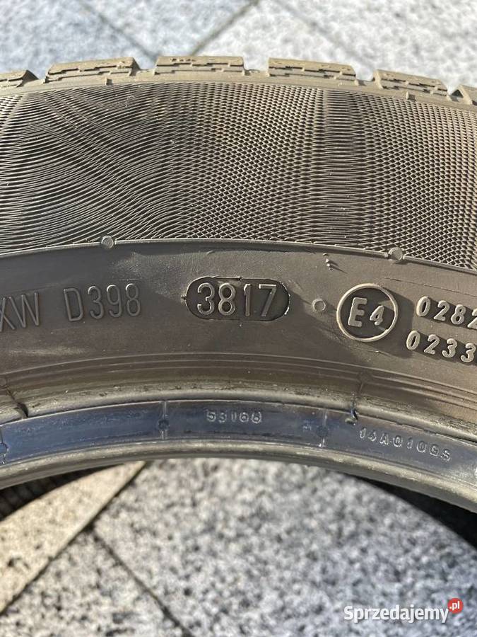 Volskwagen Koła Zimowe Felgi Opony Continental Inowrocław
