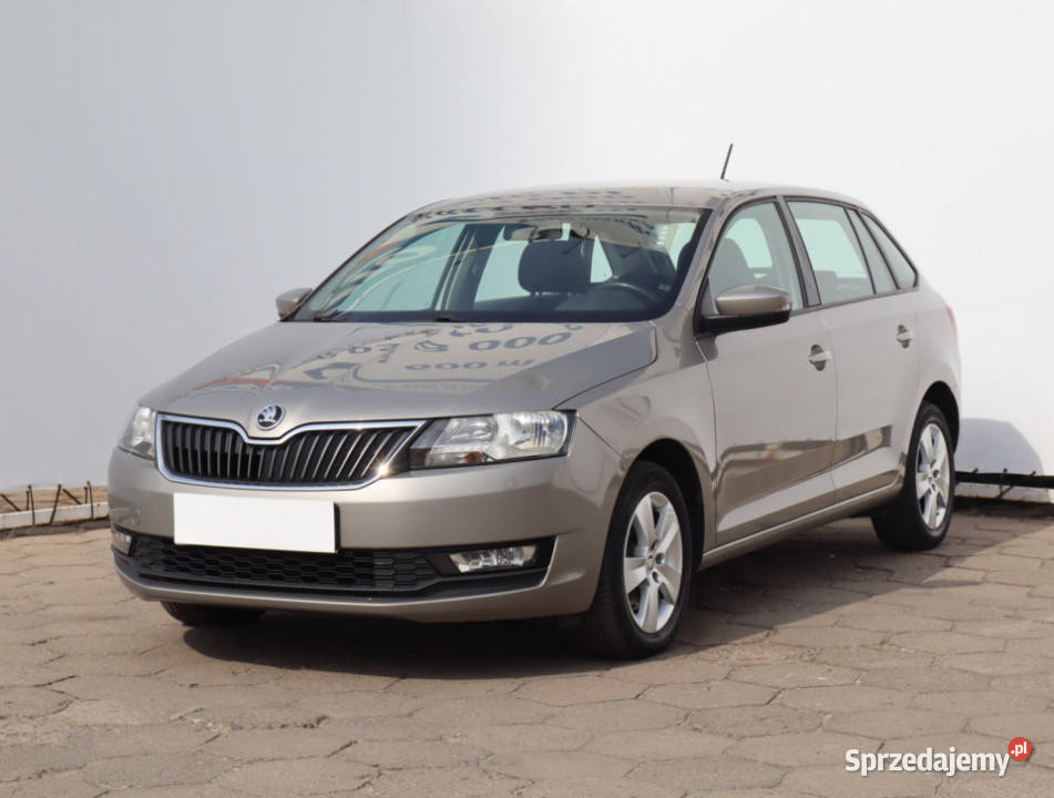 Skoda Rapid Spaceback 10 TSI beżowy Łódź