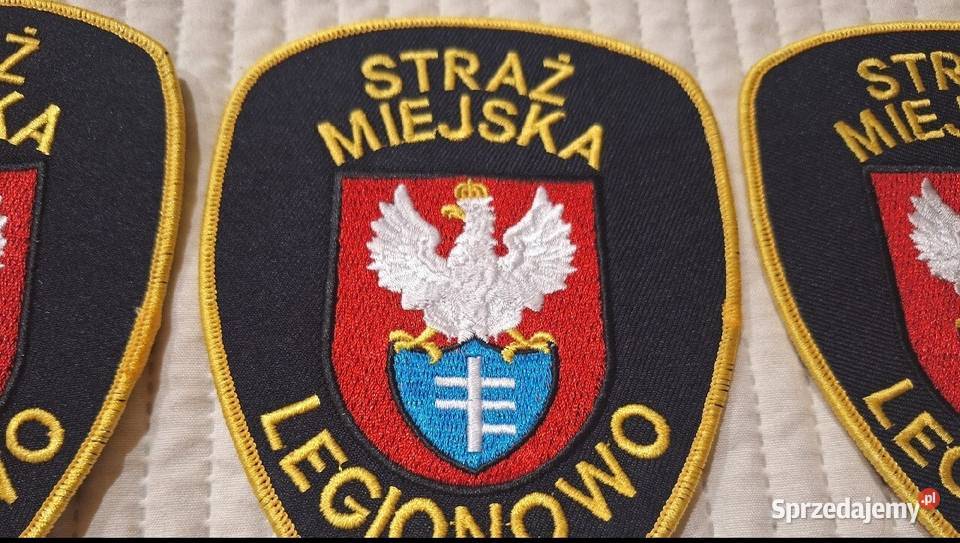 Naszywki Straż Miejska Legionowo emblematy Militaria mazowieckie
