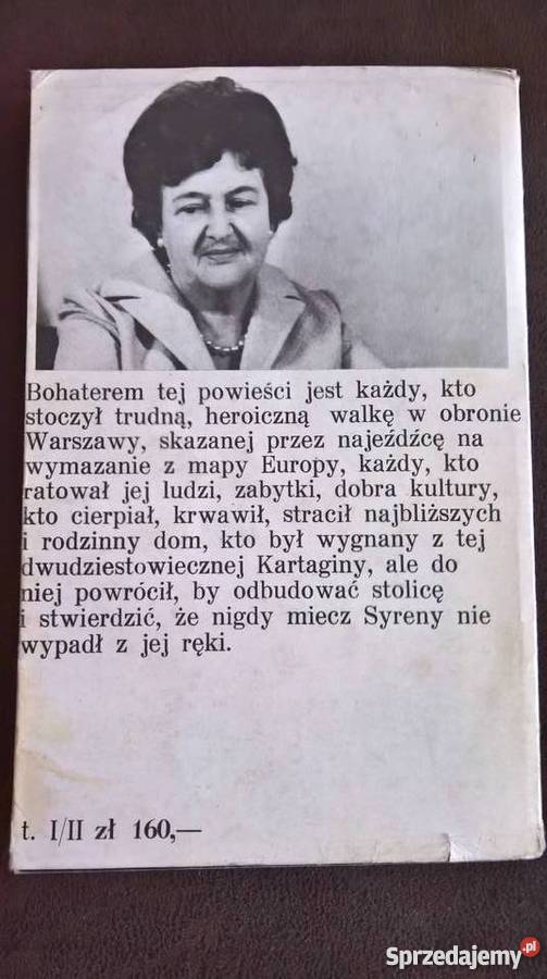 Miecz Syreny Halina Auderska Rok wydania 1980