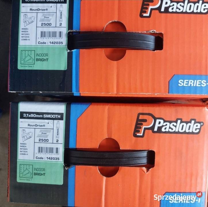 Gwoździe Paslode IM90 31x90mm Smooth Akcesoria dachowe Wypędy