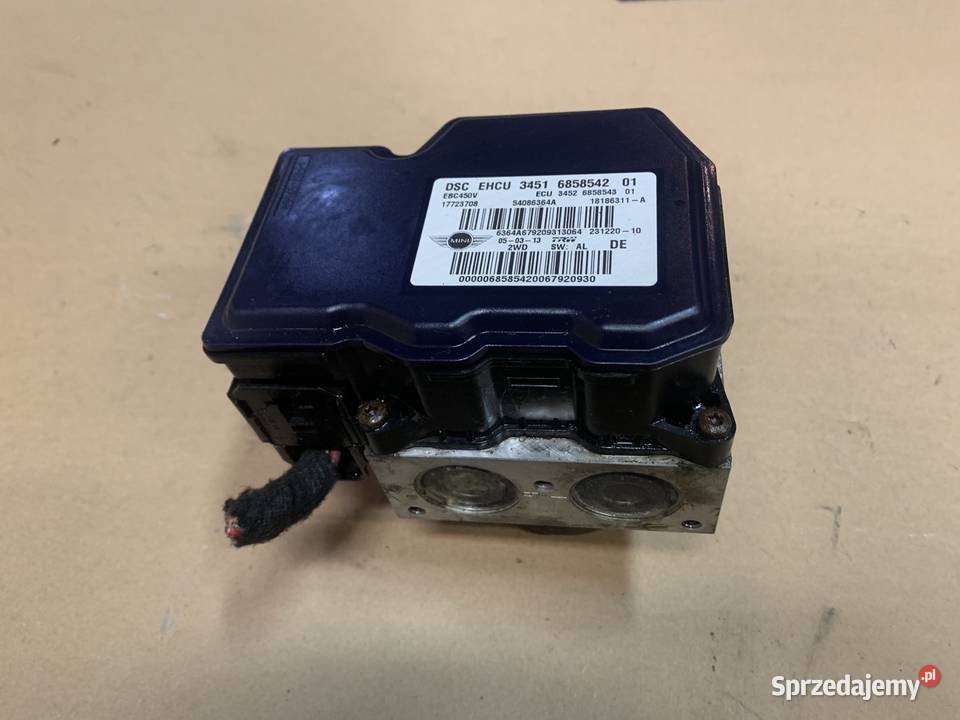 6858542 pompa sterownik abs mini cooper one s Szczecin