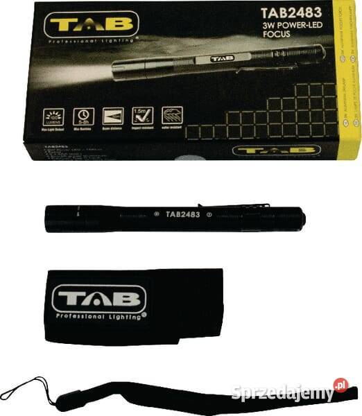 Latarka długopisowa LED 3W TAB TAB2483