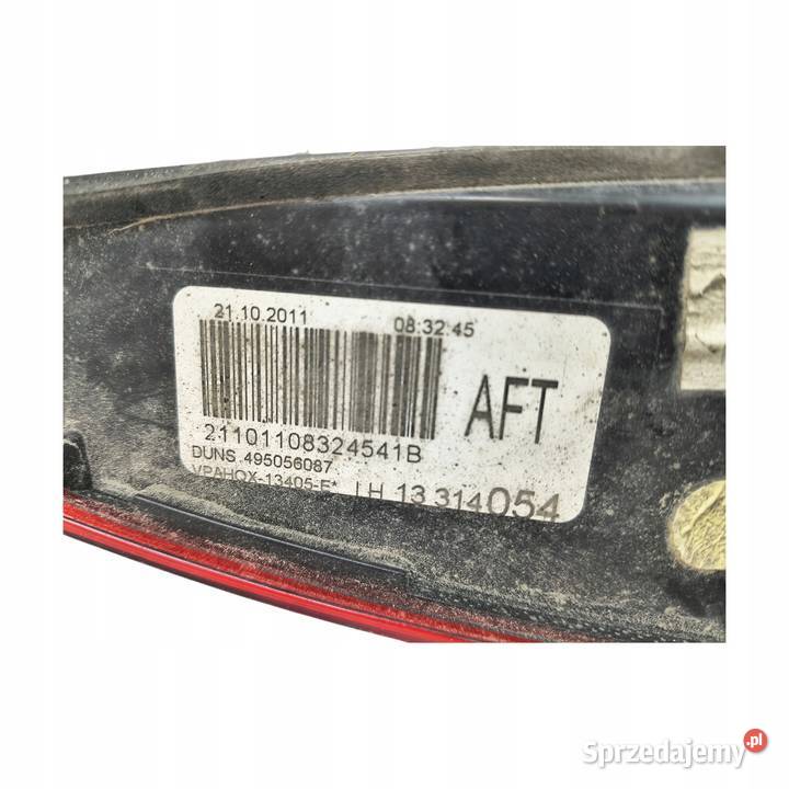 LAMPA LEWA Opel Astra J 200915r tylna tylnia osobowe Chełm