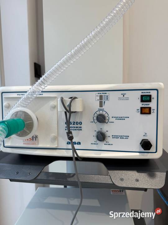 Ewakuator dymu Alsa CS200 sprzęt medyczny stan śląskie
