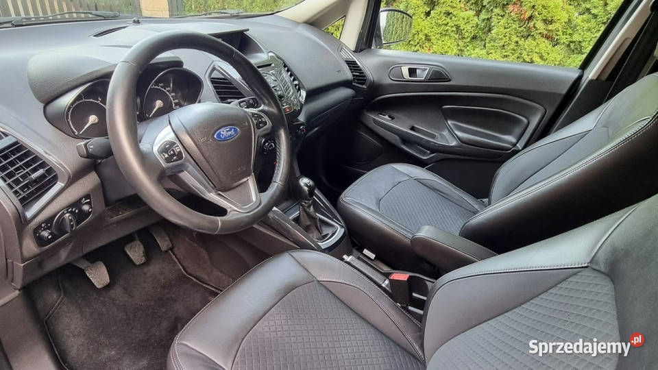 Ford EcoSport Climatronic PółSkóry Super Stan autoalarm Płońsk