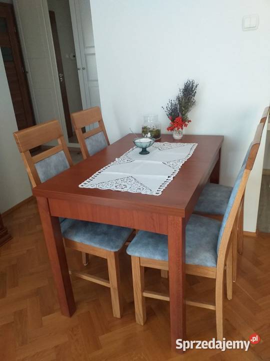 Meble stół krzesła witryna stan Zawiercie