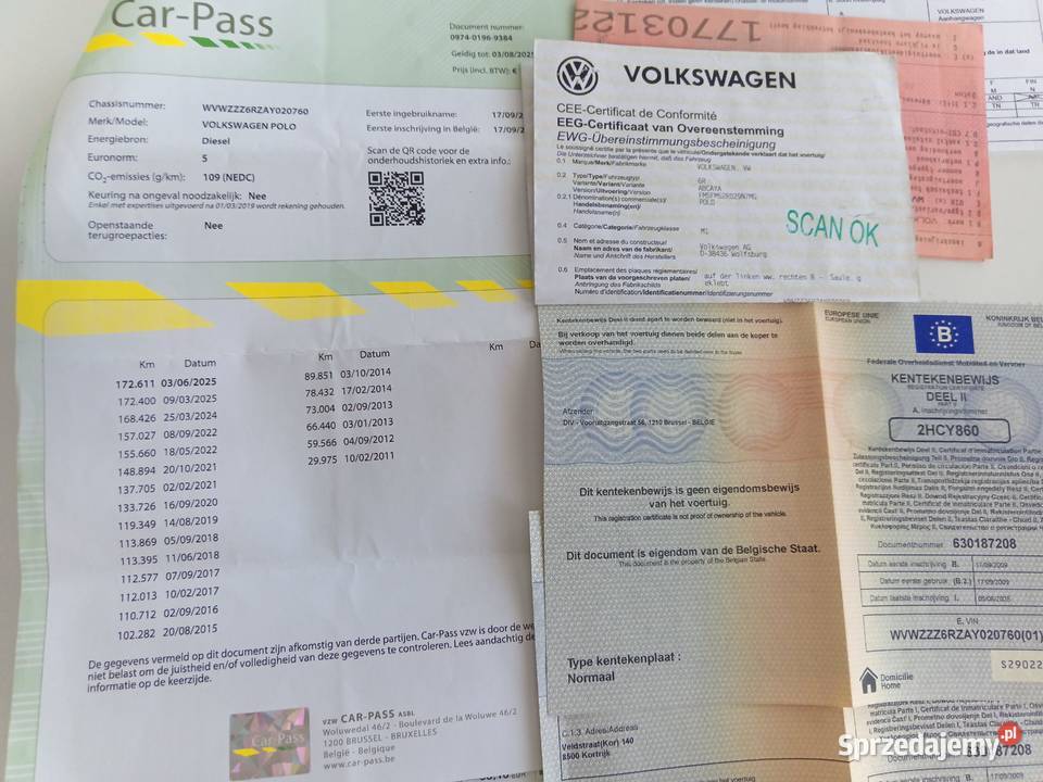 Vw Polo 16 tdi Września