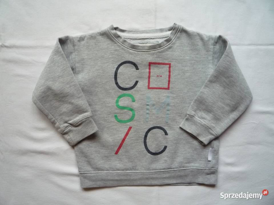 Reserved r 98 Bluza Ciepła bawełna jasno szara w Szczecin