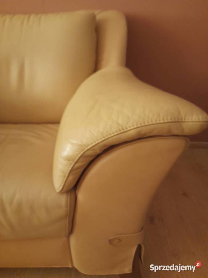 Zestaw wypoczynkowy skórzany Międzychód