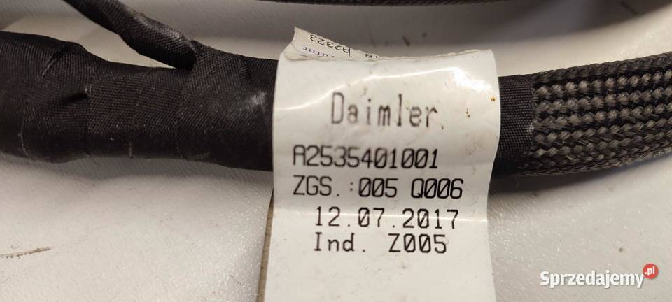 MERCEDES GLC W253 X253 WIĄZKA ROZRUSZNIKA