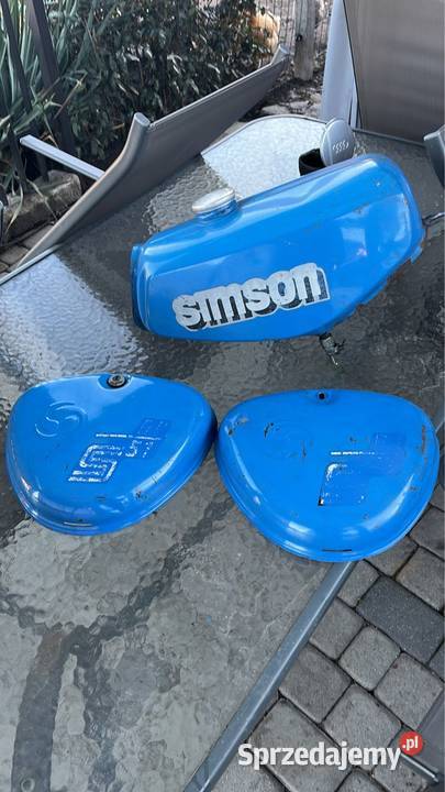 Simson s51 Zbiornik boczki oryginalne Układ paliwowy Opole