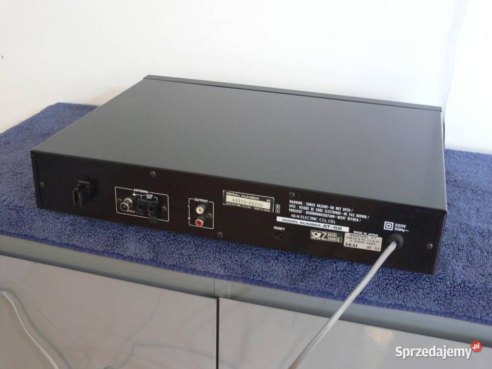 Tuner radiowy Akai AT52 WYSYŁKA