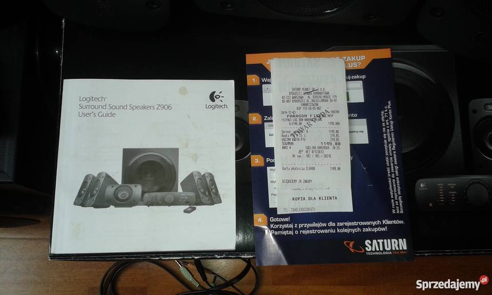 Głośniki LOGITECH Z906 51 THX 500W RMS