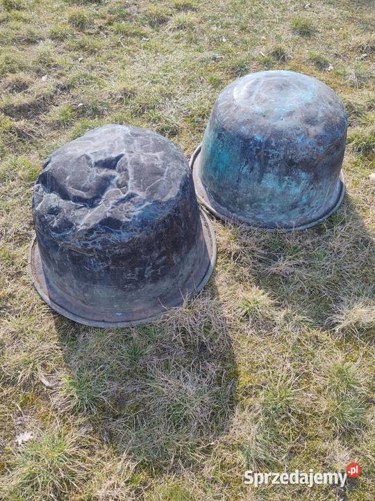 Stary kocioł miedziany Konin