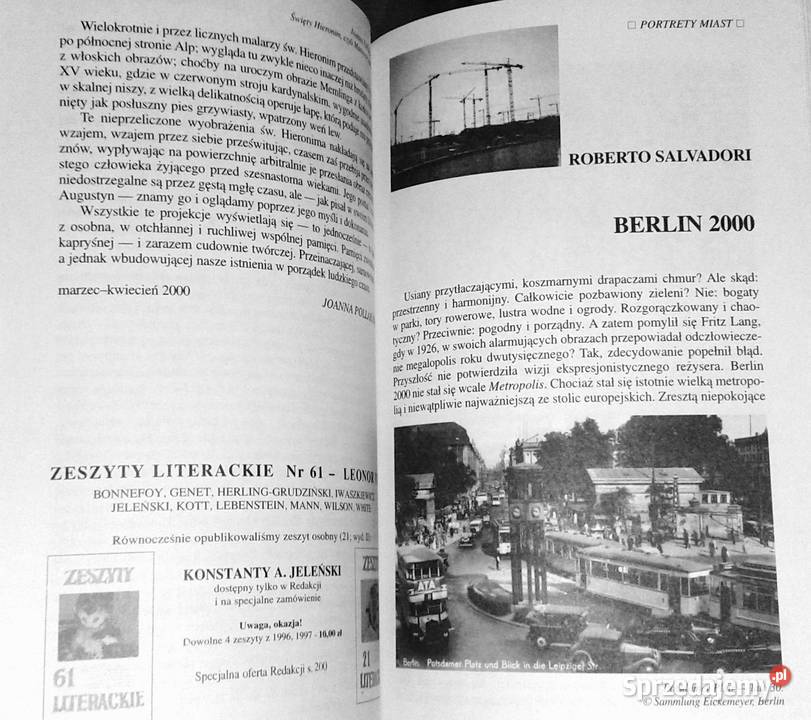 Zeszyty literackie 72042000 Barbara Toruńczyk Chełm