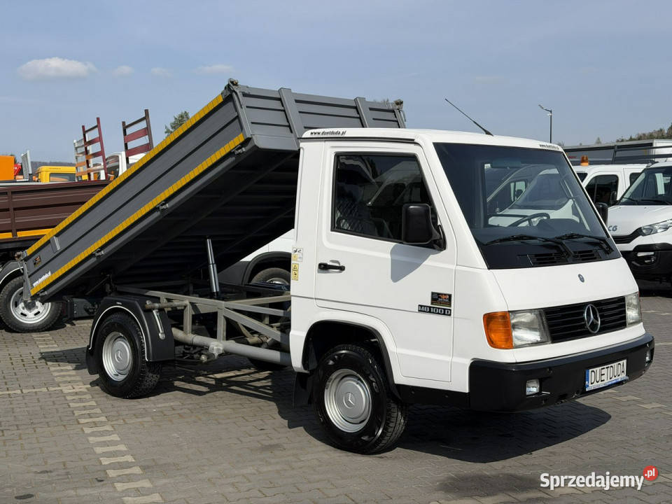 Mercedes MB 100 d 30 88 Wywrotka Kiper 1100 ład Widełki sprzedam