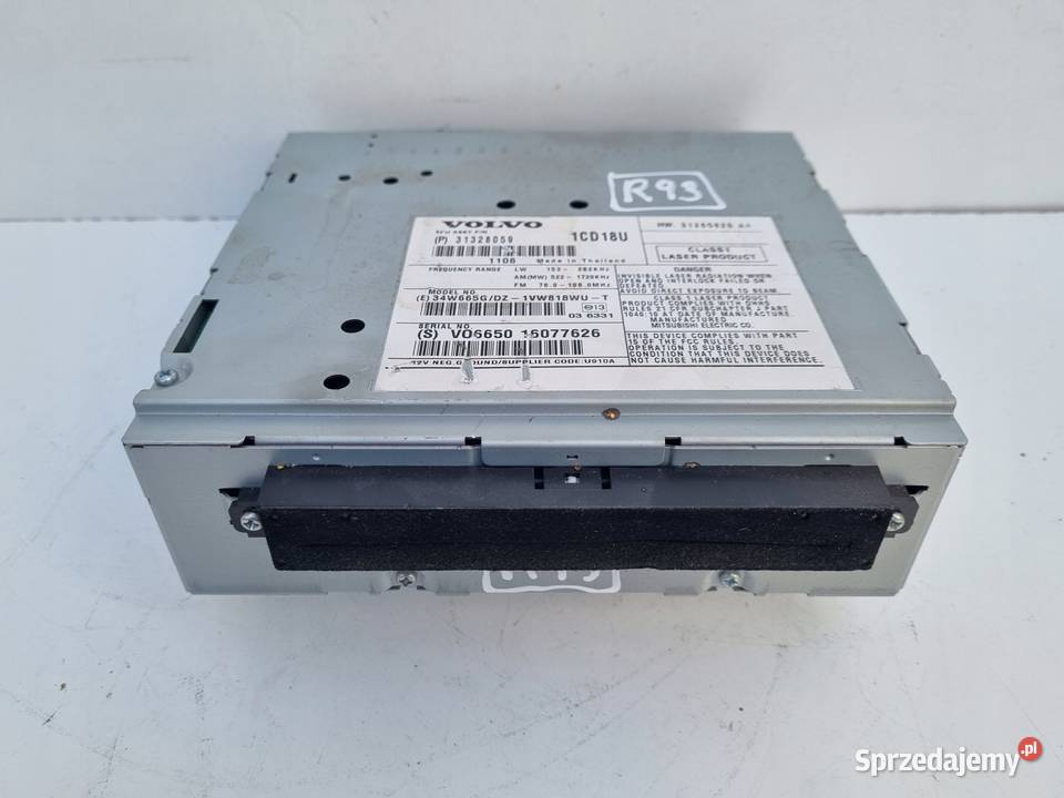 Volvo S40 II V50 RADIO CD radioodtwarzacz lubelskie Rudka sprzedam