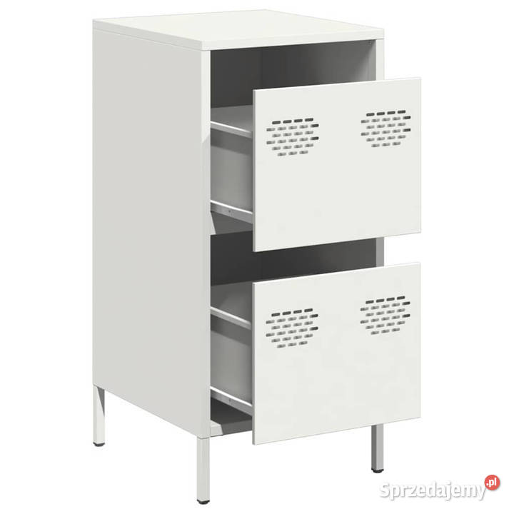 Szafka biała 35x39x735 stal walcowana na zimno Szafki