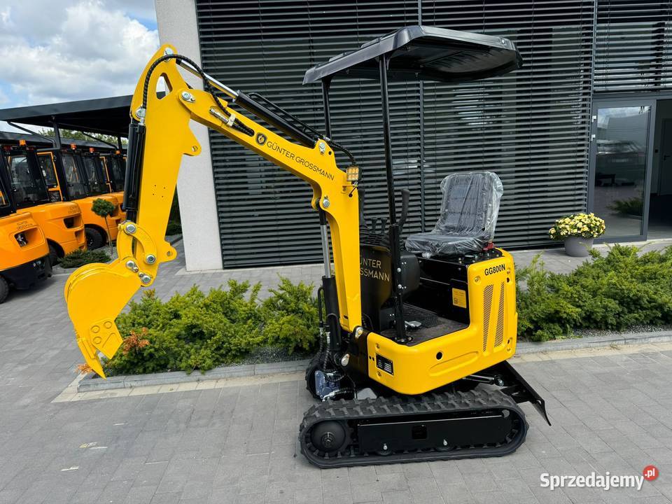 Minikoparka GG800N Gunter Grossmann już 17500 sprzedam