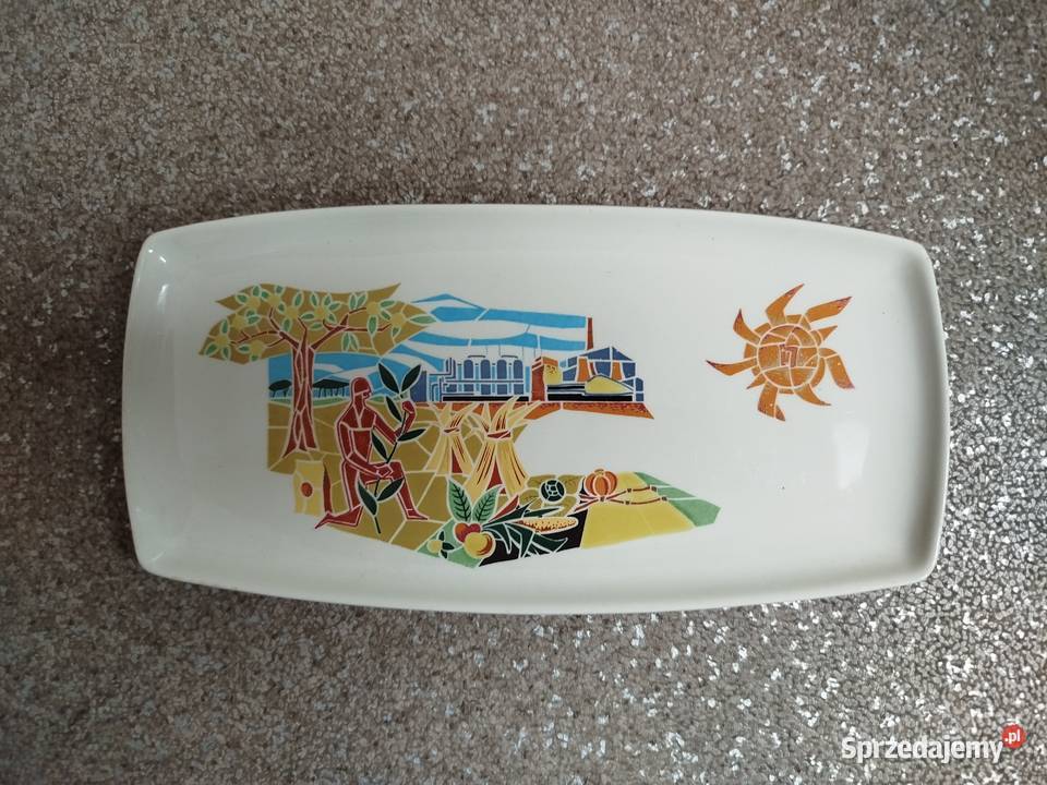 MidCentury Modern talerz reklamowy CSV ok 1960 sprzedam