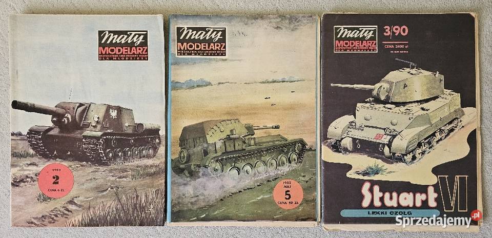Mały modelarz czołg isu 152 Su75 Stuart VI