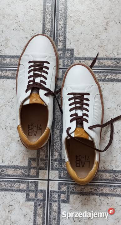 LAB 7104 półbuty sneakersy skórzane buty męskie Sędziszów Małopolski