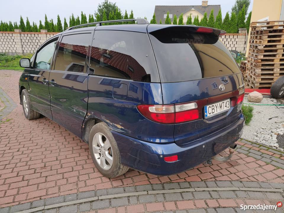 Toyota Previa 20 D4D w super wersji SKÓRY sprowadzony Łochowo