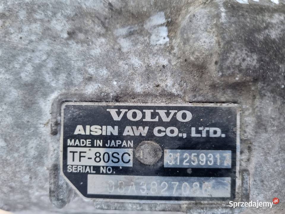 Volvo XC90 24 D5 SKRZYNIA BIEGÓW automat TF80SC osobowe Janów