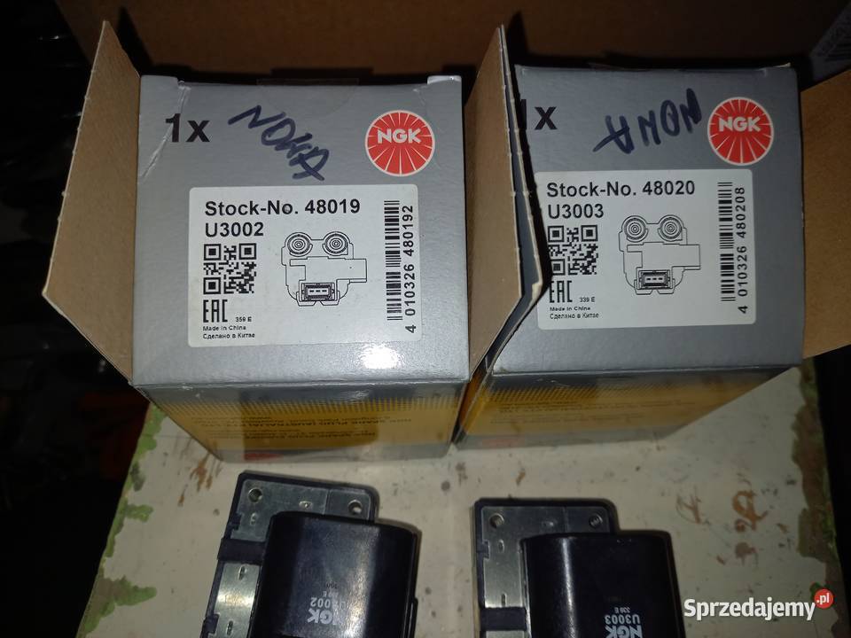 Cewka zapłonowa Renault NGK 48019 48020 NOWA Rzeszów sprzedam